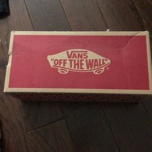 Brand new! Vans black/white low tops